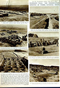 Old Vintage Print 1949 Hadrian'S Wall Borcovicium Archaeology Cilurnum 20th