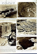 Original Old Vintage Print 1949 Amara Kush Town Well Egyptian Outpost Sudan