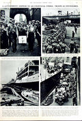 Original Old Vintage Print 1949 Ship Argentina Star London Dock Strike Fettes