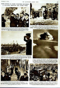 Old Vintage Print 1951 Toit Prado Palace Dunn Navy Ship Mount Hibok-Hibok 20th