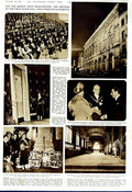 Original Old Vintage Print 1951 Queen Barbirolli Free Trade Ardwick Manchester