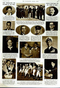 Old Vintage Print 1951 People Newmarket Jockeys Howe Airey Military Men 20th