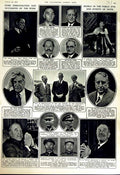 Old Vintage Print 1951 People Shipton Creasy Macmillan Mckell Gascoigne 20th