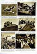 Old Vintage Print 1951 Funeral Chevallier Amman Grille Yacht Theatre War 20th