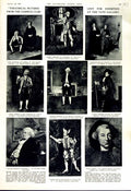 Old Vintage Print 1951 Theatre Tate Gallery Zoffany Wilde Gilbert Garrick 20th
