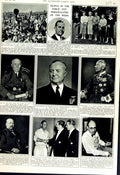 Old Vintage Print 1951 Yardley Cricket Hutton Oil Seddon Sherman Petain 20th