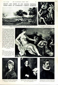 Original Old Vintage Print 1951 Art Paintings Gainsborough Johnson Bond Street