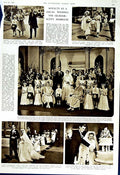Old Vintage Print 1951 Ducal Wedding Gilmour-Scott Marriage Westminster 20th