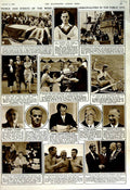 Old Vintage Print 1951 Cricket May Allcard Ganley Ridgway Lloyd Abdullah 20th