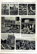 Old Vintage Print 1951 America Floods Kansas Topeka Ship Sport Buckland 20th