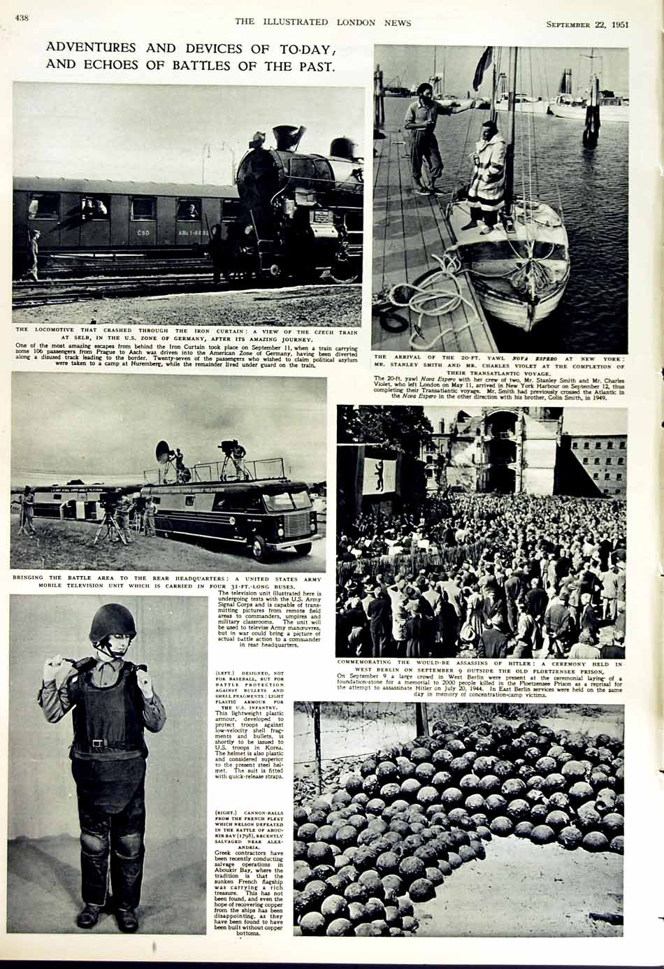 Antique Old Print 1951 Aircraft Matador Pilotless Bomber Train Selb Czech 20th
