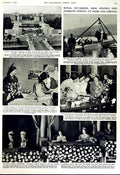 Old Vintage Print 1951 People Prince Sweden Moussadek Carlos Queen Royal 20th