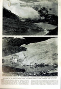 Old Vintage Print 1951 Amazon River Tincicocha Ninococha Maranon America 20th