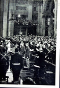 Antique Old Print 1951 Archbishop Canterbury St. Paul'S Cathedral England 20th