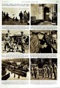 Original Old Vintage Print 1952 Midget Submarine X.E.I.X Templer Dog Winchester