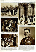Original Old Vintage Print 1952 Duke Gloucester Enniskillen Harding Agriculture