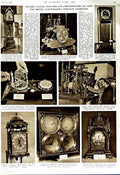 Original Old Vintage Print 1952 Clocks Chronometers Harrison Vandekar Ilbert