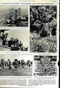 Old Vintage Print 1952 Swiss Expedition Mount Everest Bhadgaon Katmandu 20th