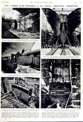 Old Vintage Print 1952 Carrier Ship Wasp Hornet America Navy Engineering 20th