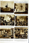 Old Vintage Print 1952 War Canada England France Helicopter Sandhoppers 20th