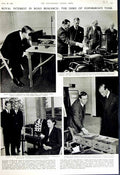 Original Old Vintage Print 1952 Duke Edinburgh Langley Laboratory Profilometer