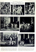Original Old Vintage Print 1952 Bonne Bouche Ballet South Kennsington Shaw May