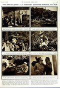 Original Old Vintage Print 1952 African Queen Forester Romance Film Cinema 20th