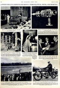 Antique Old Print 1952 Tornado Arkansas Mount Etna Templer Cambridge Race 20th