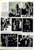 Old Vintage Print 1952 Golf Gerfalcon Zoo Ship Queen Princess Margaret 20th