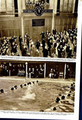 Old Vintage Print 1952 Princess Margaret Bedford School Swimming Sport 20th