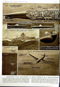 Old Vintage Print 1952 Nuclear Submarine Aircraft Hammersmith Speakman 20th