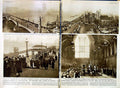 Antique Old Print 1952 Imperial State Crown King George Funeral Elizabeth 20th