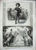 Original Old Antique Print 1862 Pigeons Halifax Kaempfer Camphor Japan Fashion