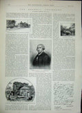 Antique Print Ref.875 1895 Military Tournament Agricultural Boswell Church