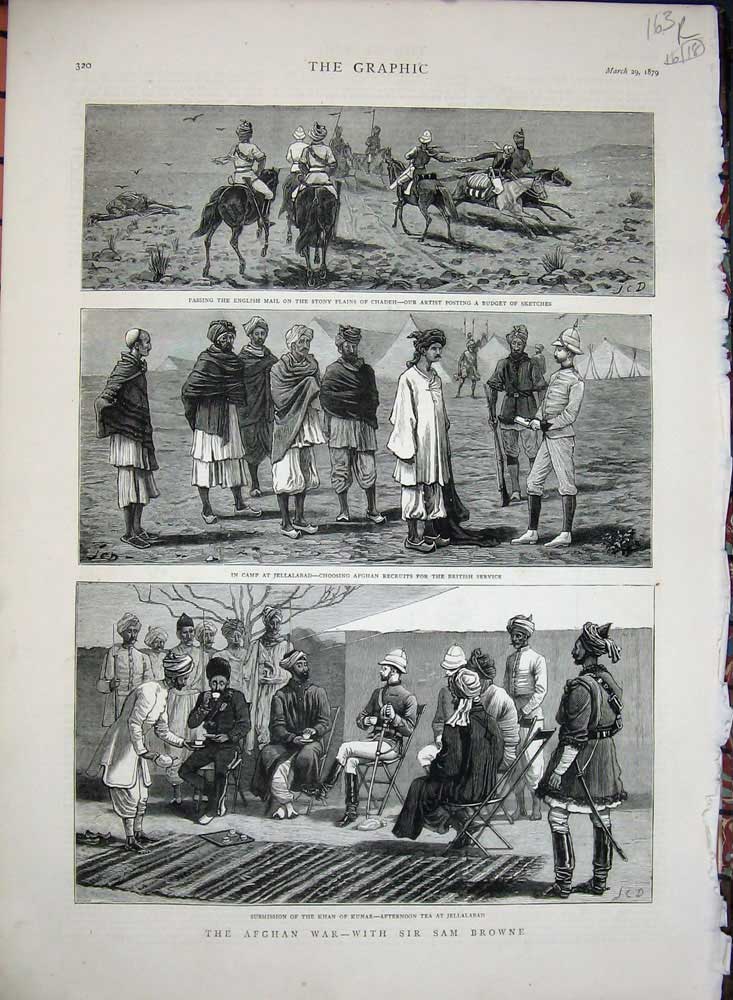Antique Old Print 1898 Battle Atbara Mahmoud Wingate War Highlanders Army 19th