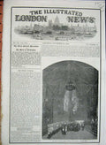 Old Antique Print 1852 Funeral Duke Wellington Chelsea Hospital Temple 19th