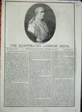 Old Antique Print 1852 Duke Wellington Walmer Castle Chair Horse Church 19th