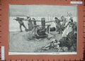 Old Antique Print 1885 Winding Boats Storm Women Children Nets Fine Art 19th
