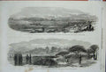 Old Antique Print Civil War America 1862 Camp Winfield Carolina Hatteras 19th