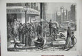 Old Antique Print 1876 America Centennial Exhibition Philadelphia Shops 19th