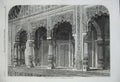 Original Old Antique Print 1869 Ancient Hindoo Temple Bindrabund Architecture