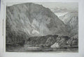 Old Antique Print H.M.S Nassau Playa Parda Cove Strait Magellan 1869 Ship 19th