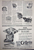 Old Vintage Print Advertisement 1922 Monte Carlo Gillette Safety Razor 0 20th