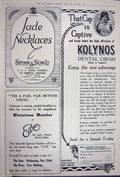 Antique Old Print Advertisement 1922 Lanchester Daimler Cars Kolynos Jade 20th