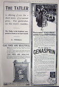 Original Old Vintage Print Advertisement 1922 Sunbeam Cars Triplex Gas Fires