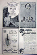 Antique Old Print Advertisement 1922 Crossley Car Viskery Curacao Perrins 20th