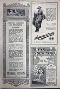 Old Vintage Print Advertisement 1922 Daimler Citroen Crossley Aquascutum 20th