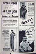 Old Vintage Print Advertisement 1922 Daimler Triumph Soap Debenhams Wool 20th
