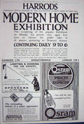 Original Old Vintage Print Advertisement 1922 Maison Chocolates Harrods Anzora