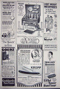 Original Old Vintage Print Advertisement 1922 Scotch Whisky Wheelchairs Kropp